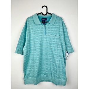 NWT Blue Arnold Palmer Short Sleeve Shirt